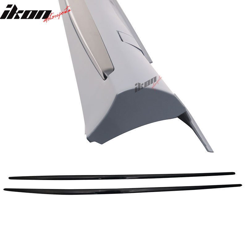 2013-2016 Benz C117 CLA-Class AMG Style Unpainted Black Side Skirts PP