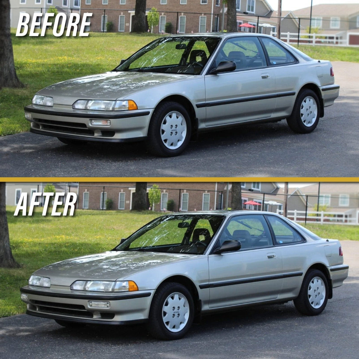 1990-1991 Acura Integra Amber Bumper Lights