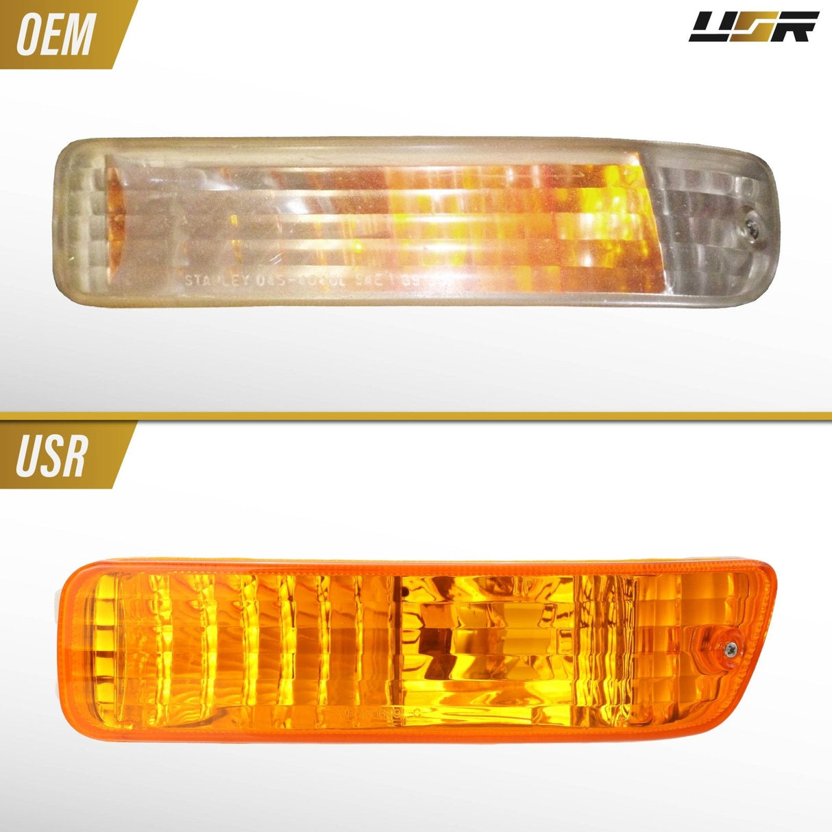 1992-1993 Acura Integra Amber Bumper Lights