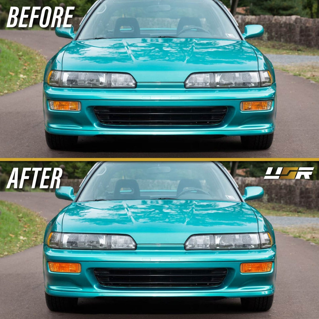 1992-1993 Acura Integra Amber Bumper Lights