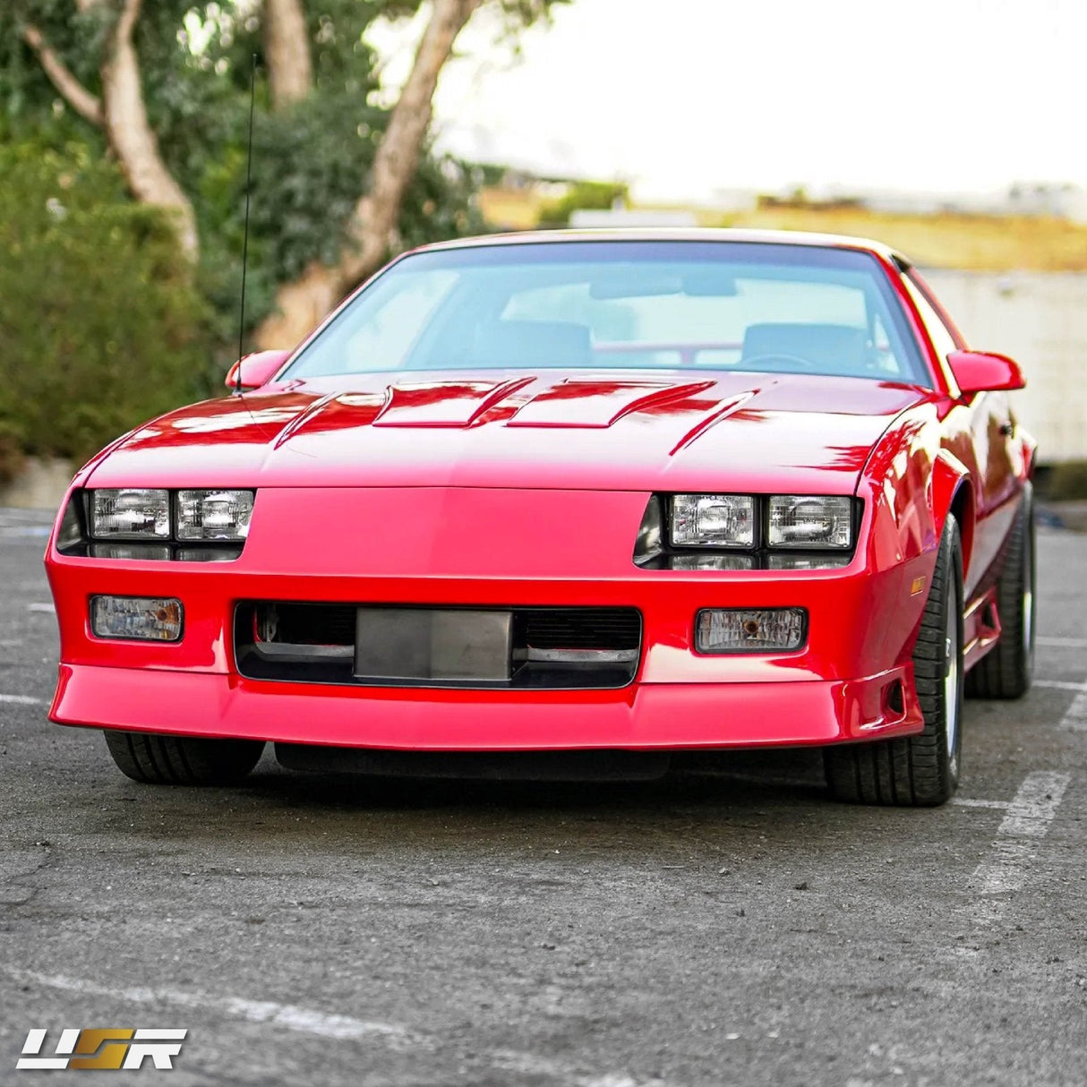 1985-1992 Chevrolet Camaro Crystal Smoke Bumper Lights