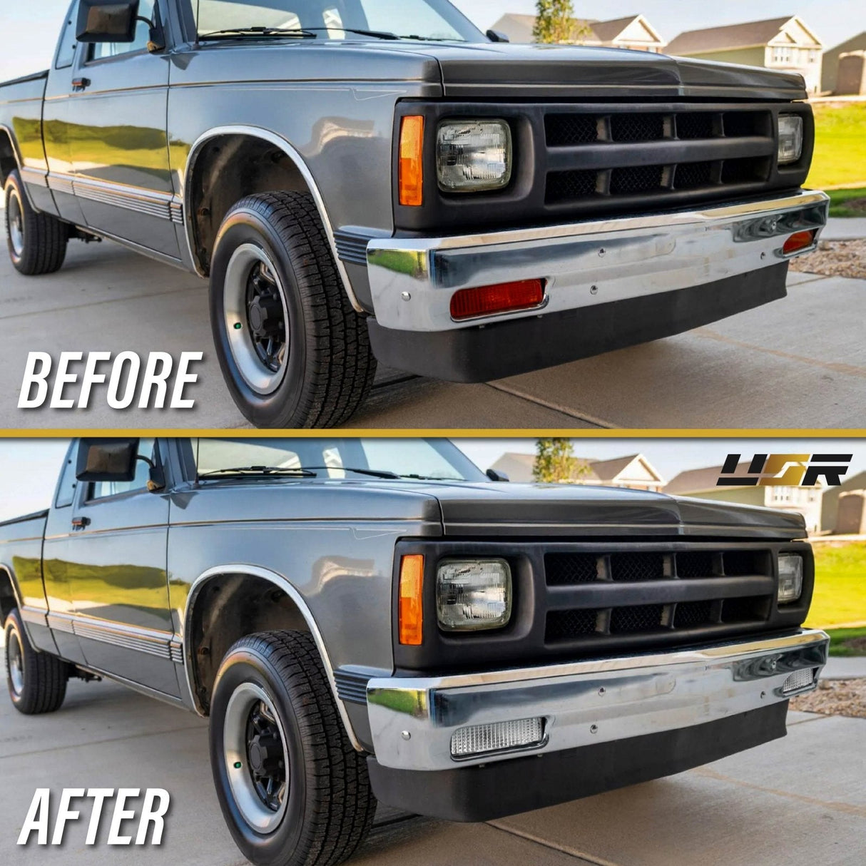 1982-1993 Chevy S10 / Blazer / Gmc S15 Jimmy Clear Bumper Signal Lights
