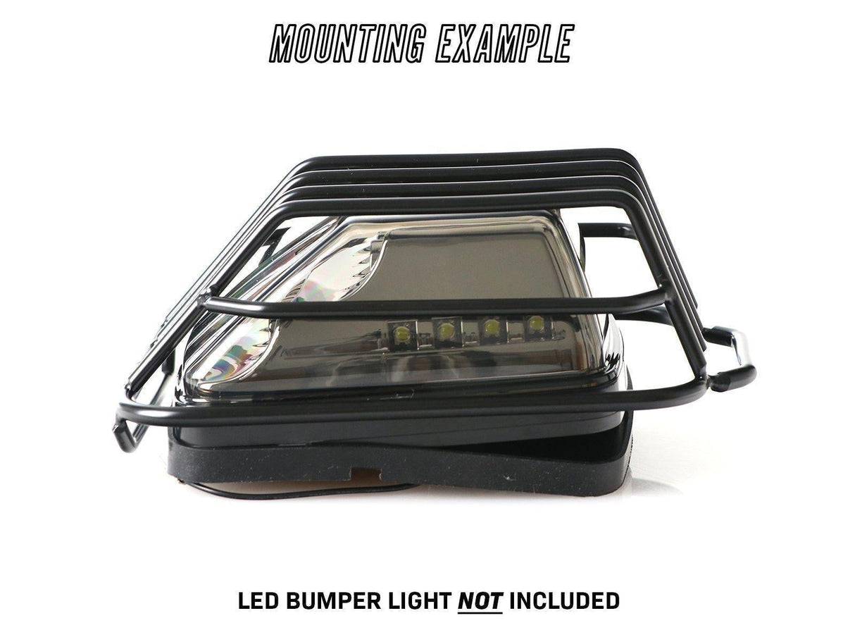 1986-2018 Mercedes G-Class Black Metal Turn Signal Guards