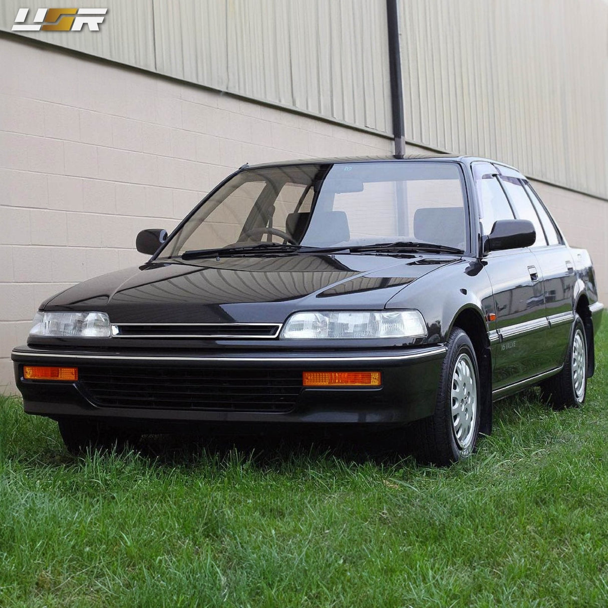1990-1991 Honda Civic 3d/4d Amber Bumper Lights