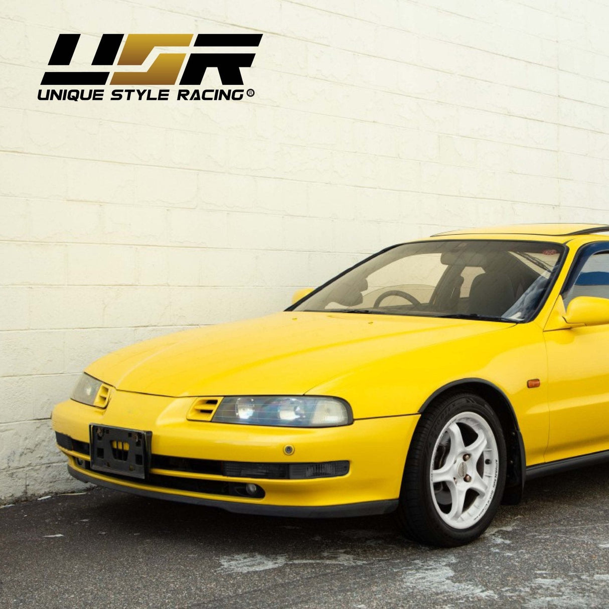 1992-1996 Honda Prelude Depo Smoke Bumper Lights