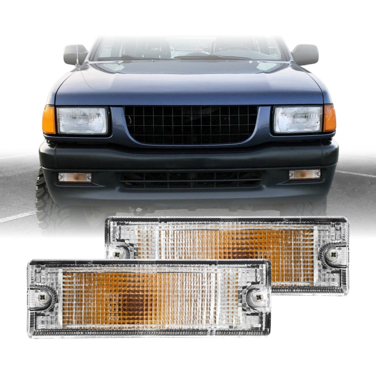 1991-1997 Isuzu Rodeo / Passport Clear Bumper Lights