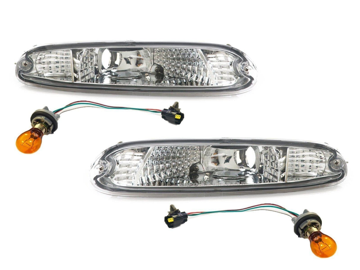 1990-1997 Mazda MX-5 Miata Crystal Clear Bumper Lights