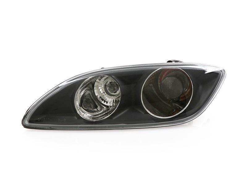 1999-2002 Mazda RX7 Crystal Black Clear Front Bumper Signal Lights