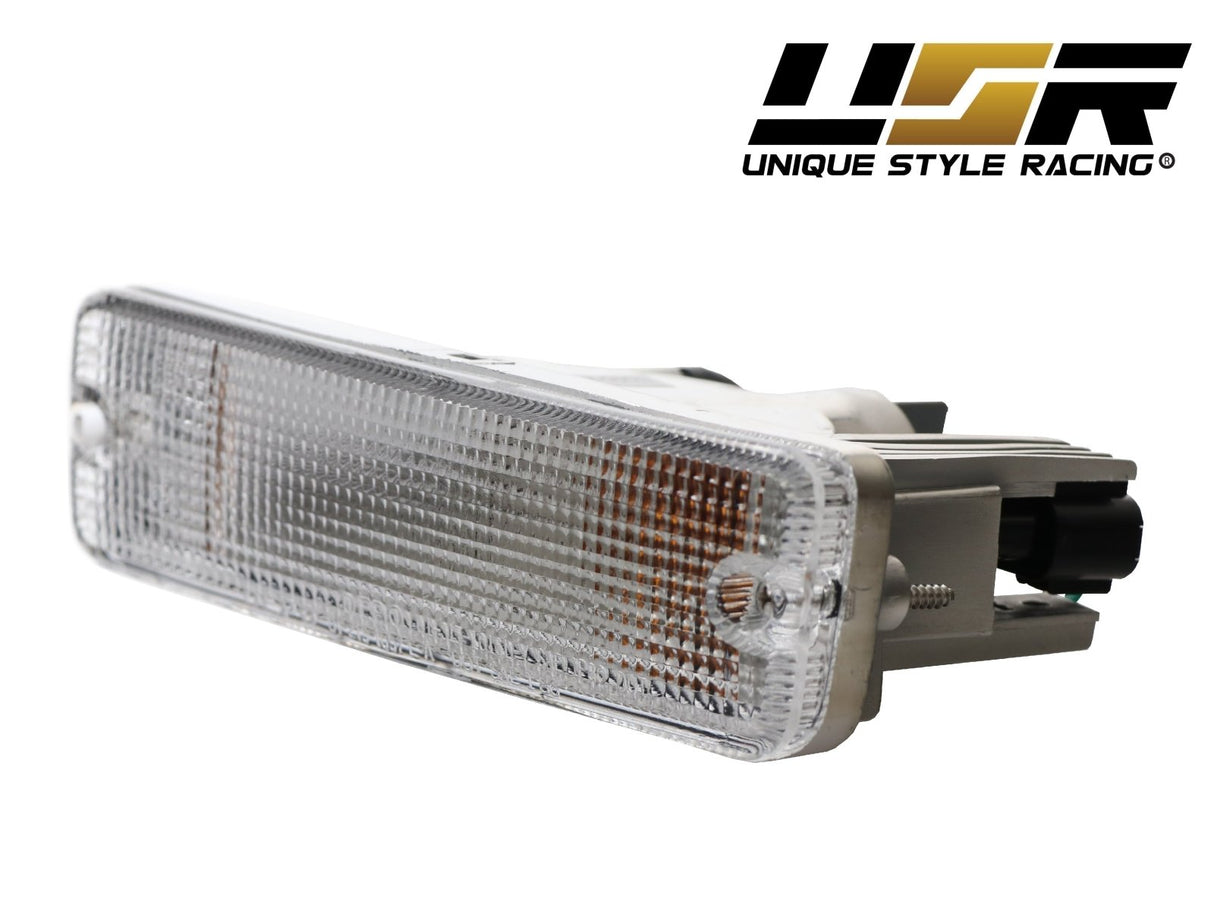 1989-1990 Nissan 240sx Clear Bumper Signal Lights