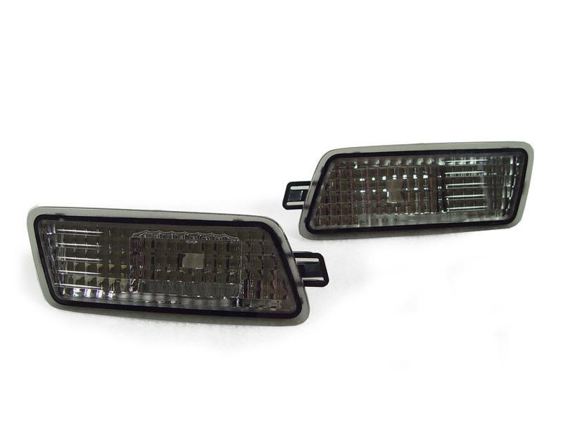 06-08 Audi A3 S-Line Style Crystal Smoke Front Bumper Lights