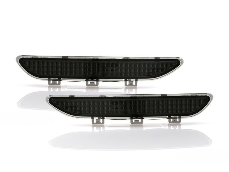 2004-2006 Bmw E46 2d/Cabrio Crystal Smoke Front Bumper Reflector