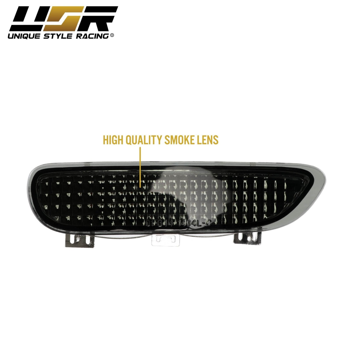 1999-2003 BMW E46 Crystal Smoke Front Bumper Reflector