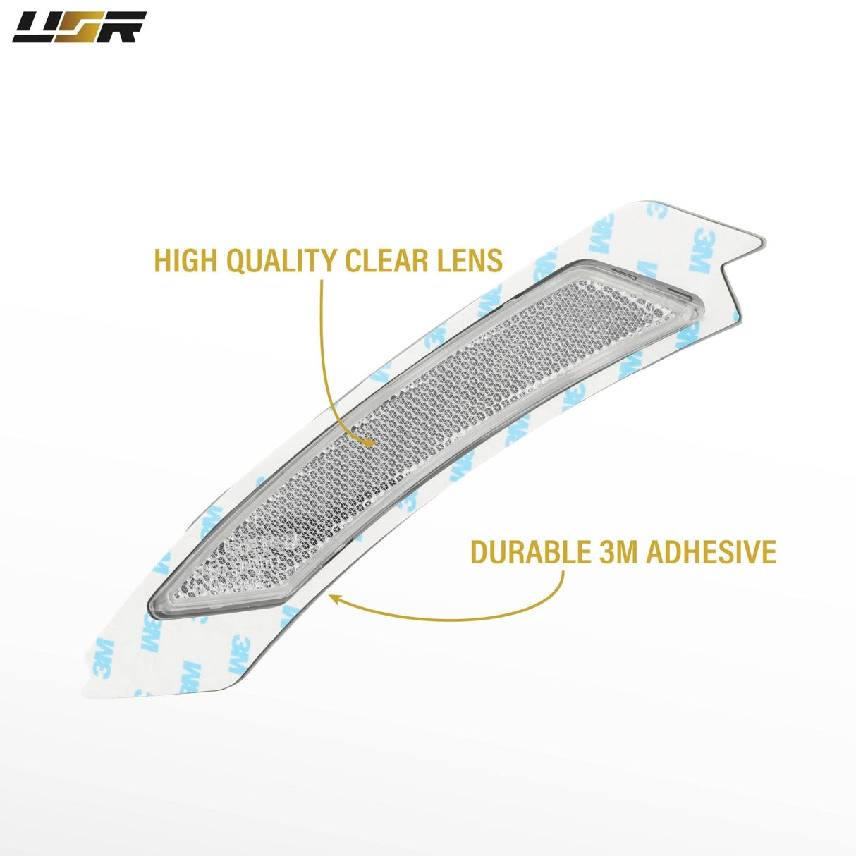 2009-2011 BMW E90/E91 OE Style Frost Smoke Front Bumper Reflector