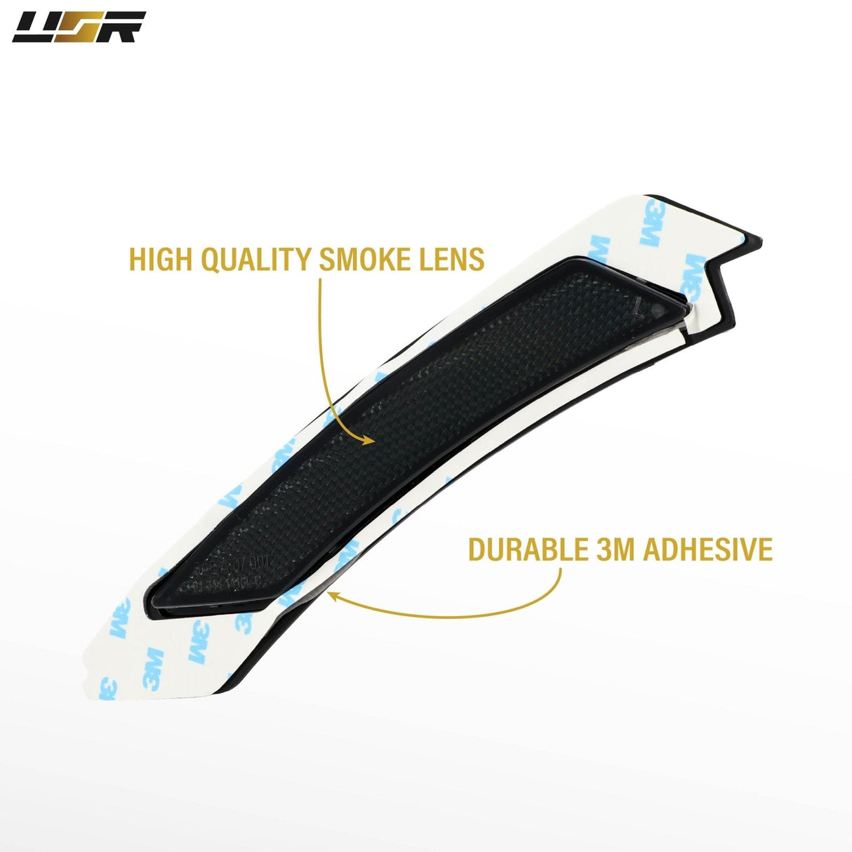 2009-2011 BMW E90/E91 OE Style Frost Smoke Front Bumper Reflector