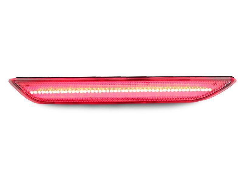 2015-2017 Ford Mustang Smoke Red Led Rear Bumper Side Marker Light