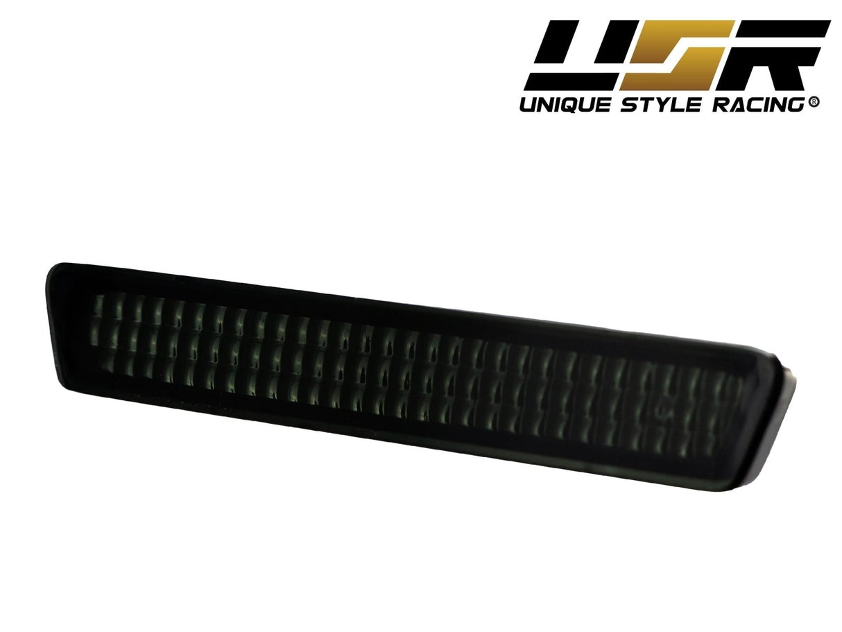 1999-2004 Ford Mustang Crystal Smoke Rear Bumper Side Marker Lights