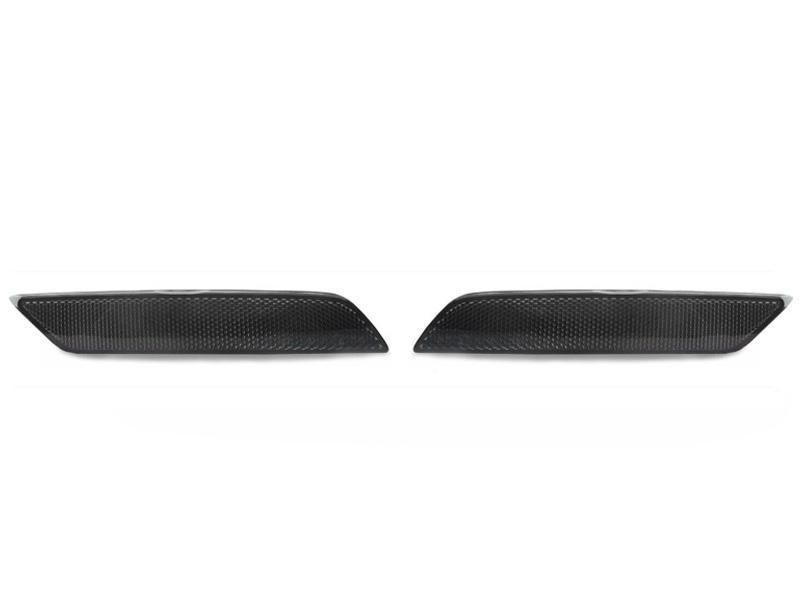 2013-2015 Honda Civic 4d Smoke Rear Bumper Reflector