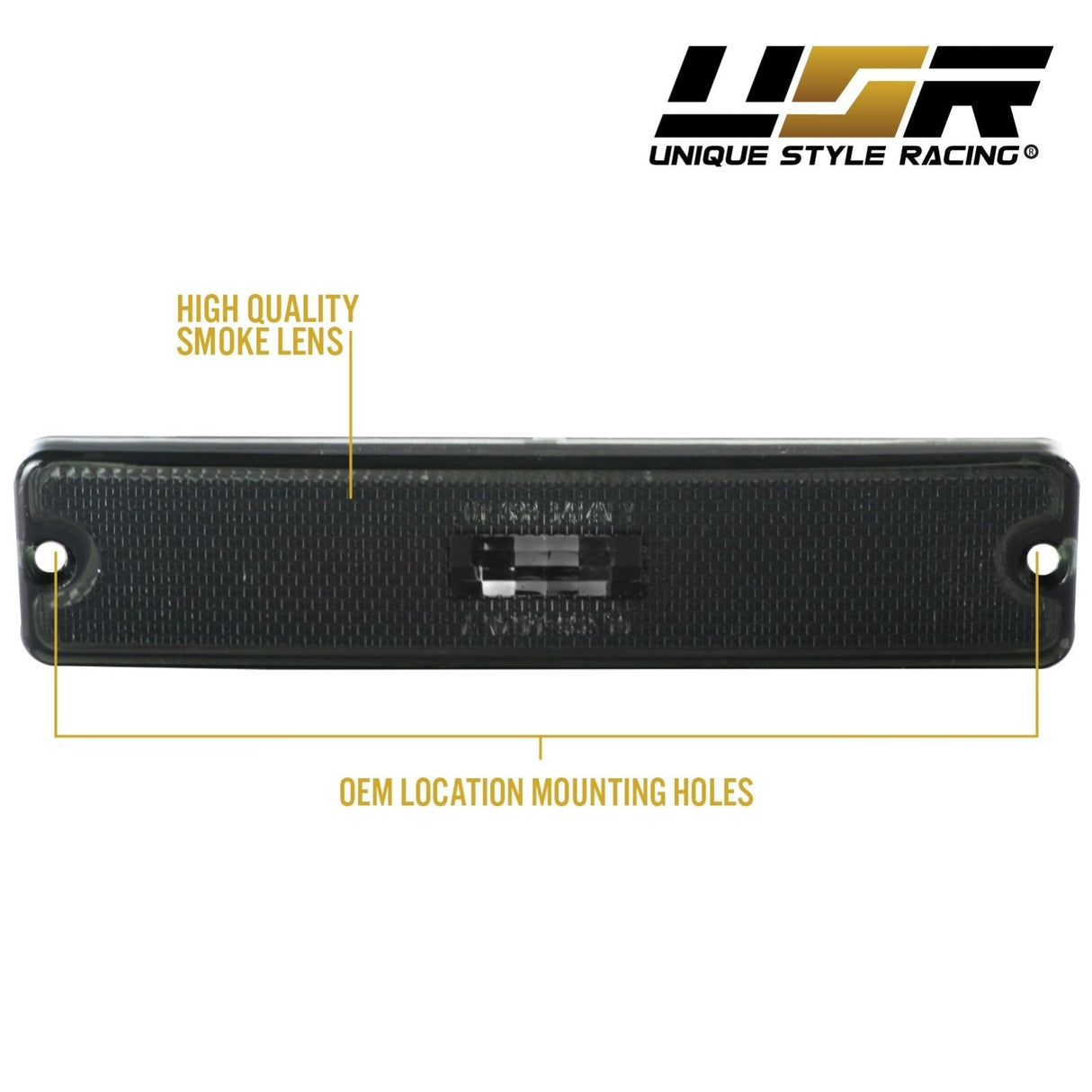 1987-1995 Jeep Wrangler Smoke Side Marker Lights