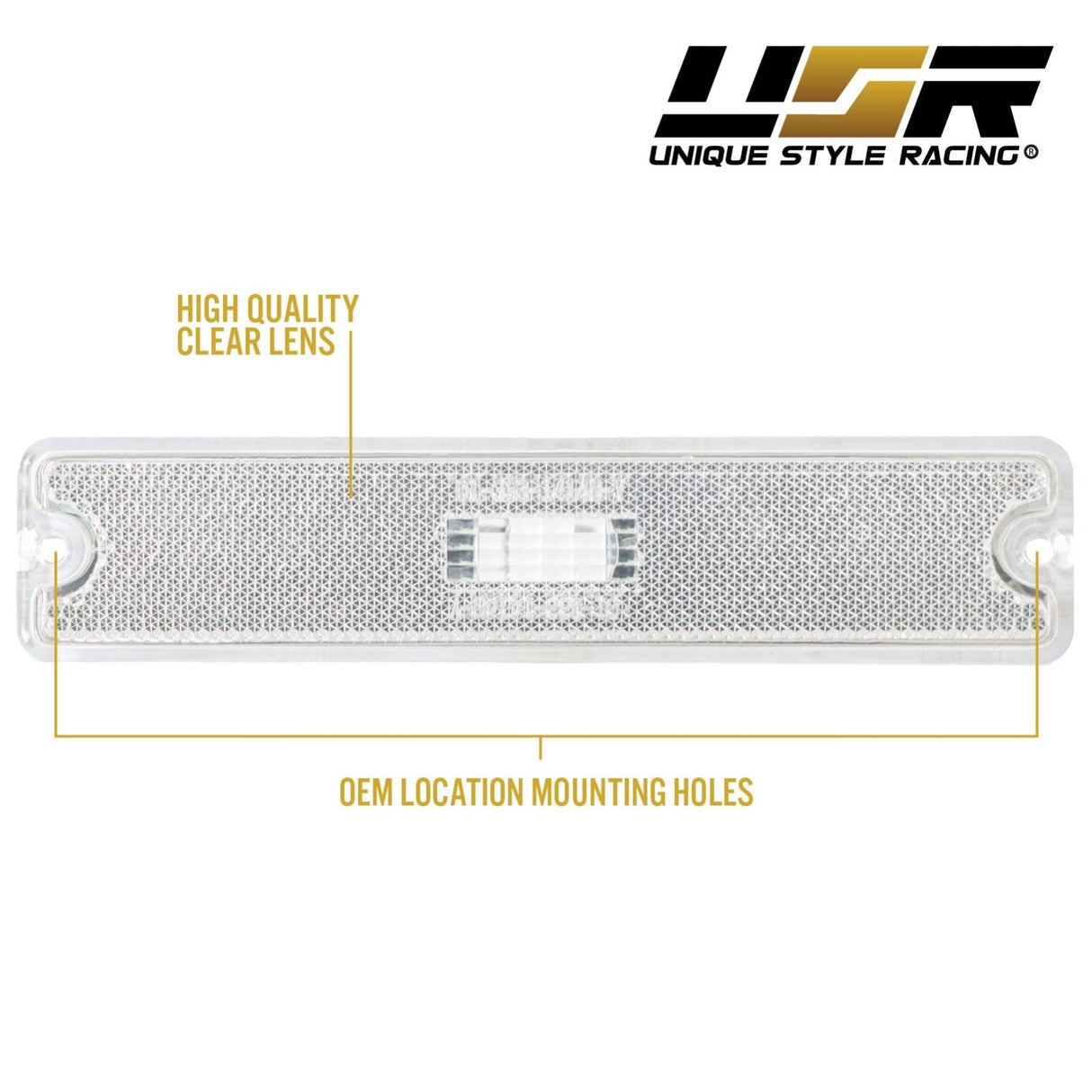 1987-1995 Jeep Wrangler Smoke Side Marker Lights