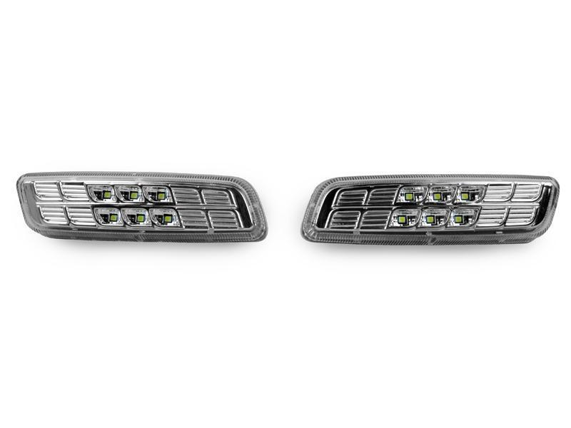 2000-2005 Lexus IS300/GS300/GS400/GS430 Crystal Smoke Amber LED Side Markers