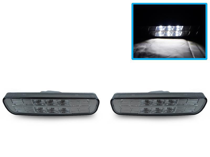 1999-2003 Lexus RX300 Crystal Clear White LED Front Bumper Side Marker