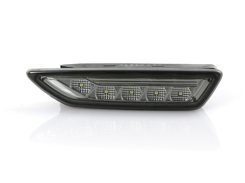 2009-2012 Mercedes R230 Sl Class (Non-Amg) Smoke White Led Bumper Side Marker