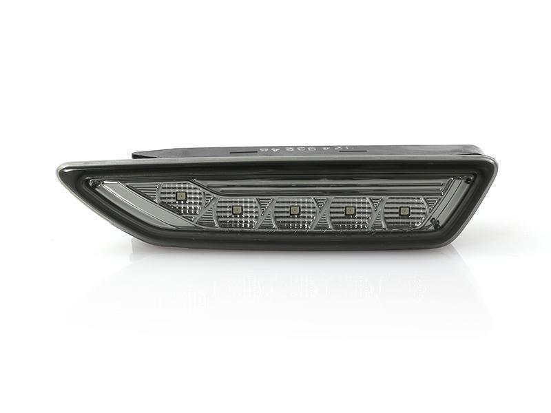 2009-2012 Mercedes R230 Sl Class (Non-Amg) Smoke White Led Bumper Side Marker