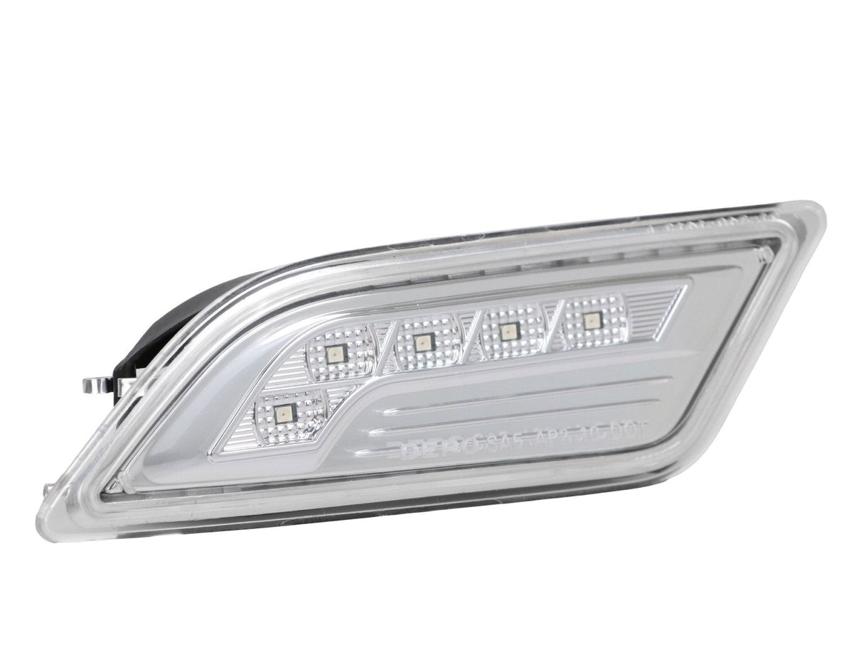 2012-2014 Mercedes W204 Smoke Amber Led Bumper Side Marker Lights