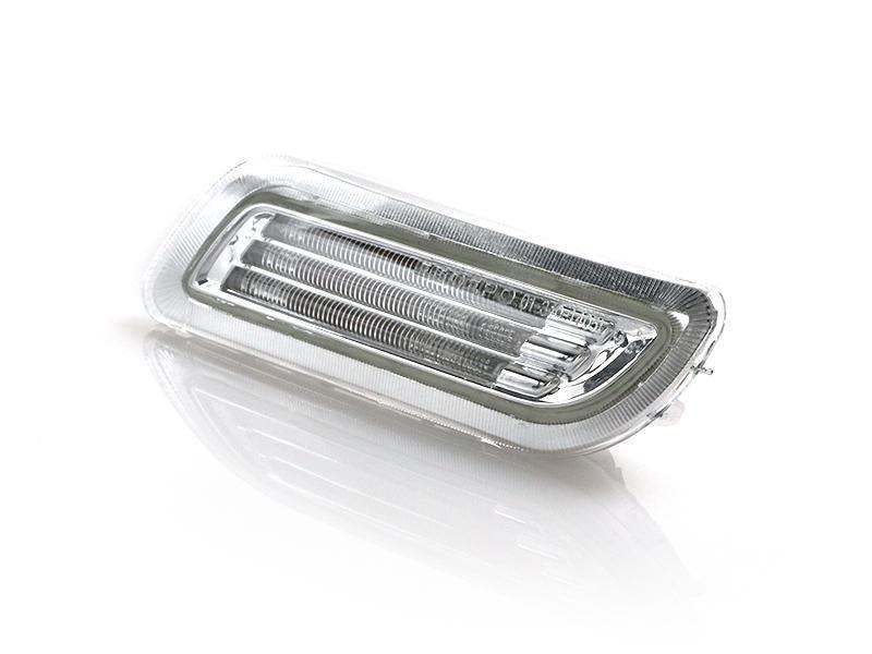 1998-2003 Mercedes CLK/SLK Crystal Smoke White LED Side Markers
