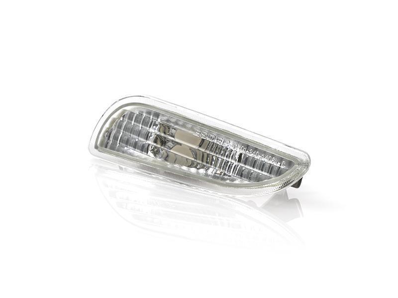 2003-2009 Mercedes CLK-Class Crystal Smoke Bumper Light