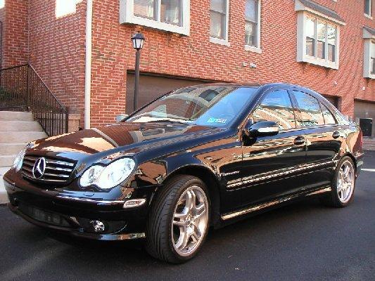 2003-2009 Mercedes CLK-Class Crystal Smoke Bumper Light