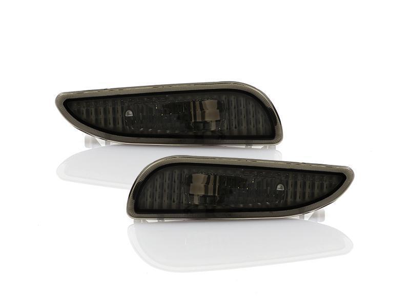 2003-2009 Mercedes CLK-Class Crystal Smoke Bumper Light