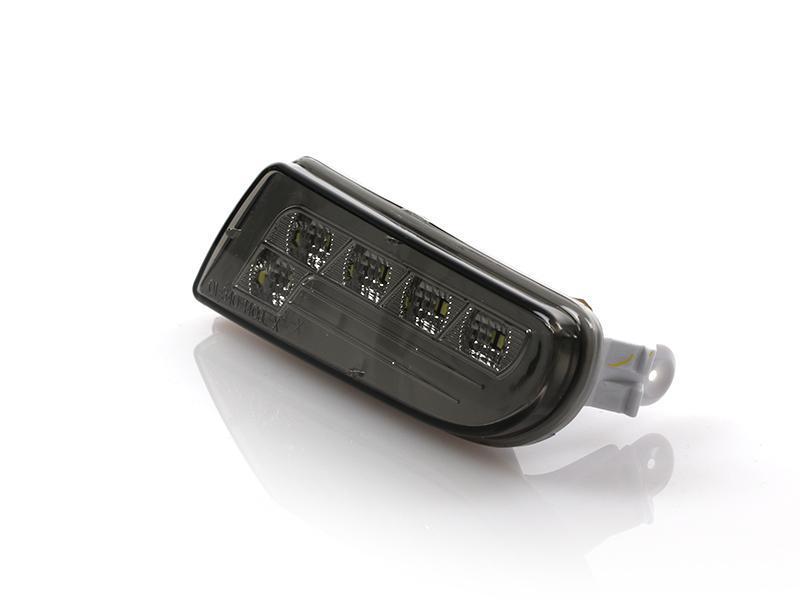 2000-2006 Mercedes W220 S-Class Crystal Smoke White LED Bumper Lights