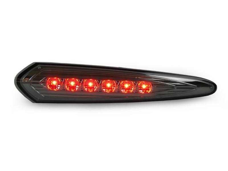 2000-2003 Nissan Maxima Smoke Rear White Led Bumper Side Marker
