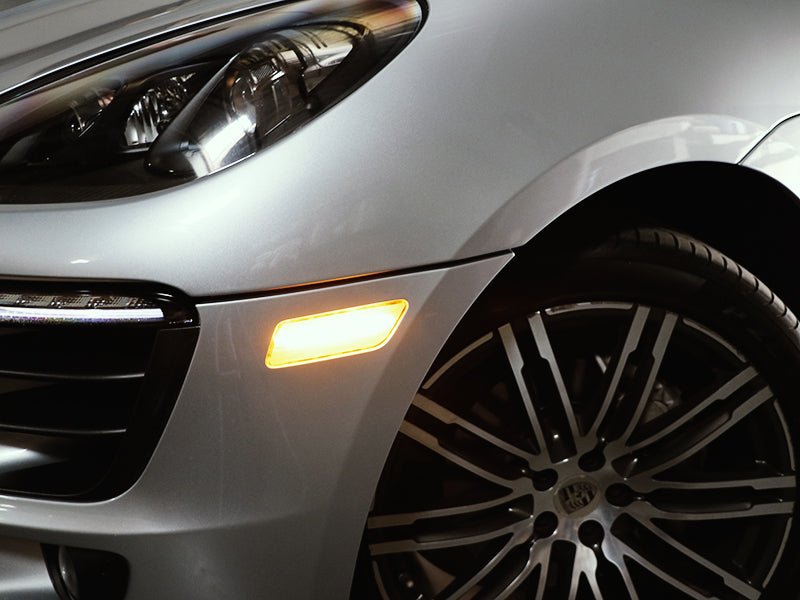 2014-2019 Porsche Macan Smoke Amber LED Light Bar Side Marker Lights