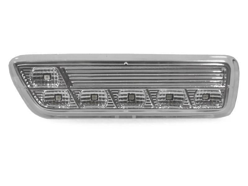 1999-2004 Volkswagen Jetta Golf Smoke White LED Side Markers