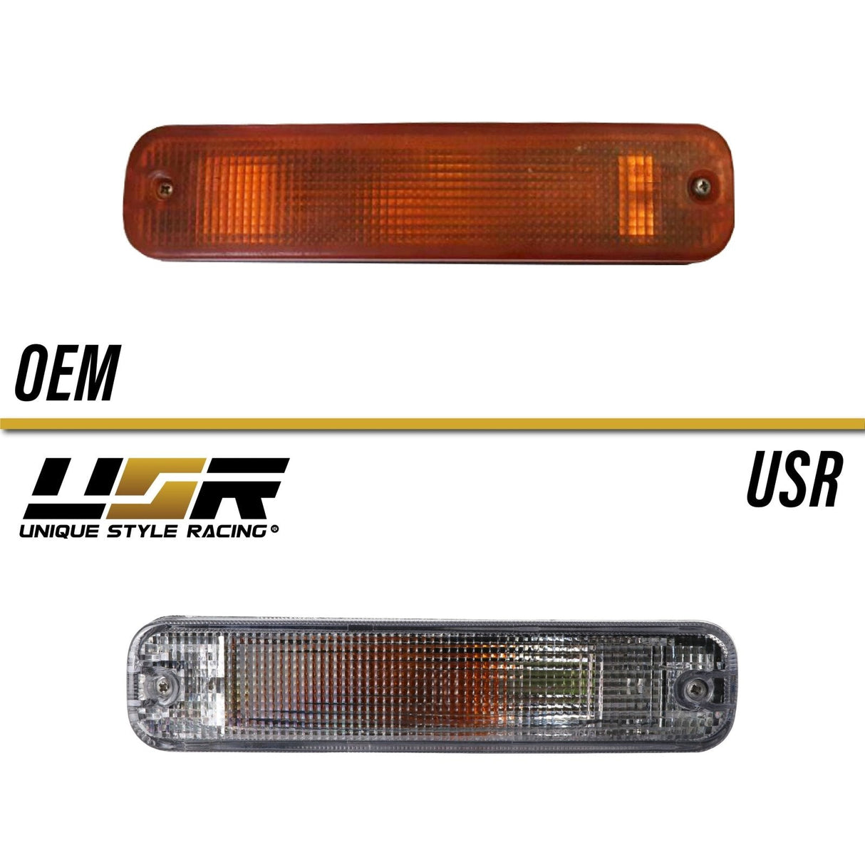 1993-1998 Subaru Impreza Smoke Bumper Lights