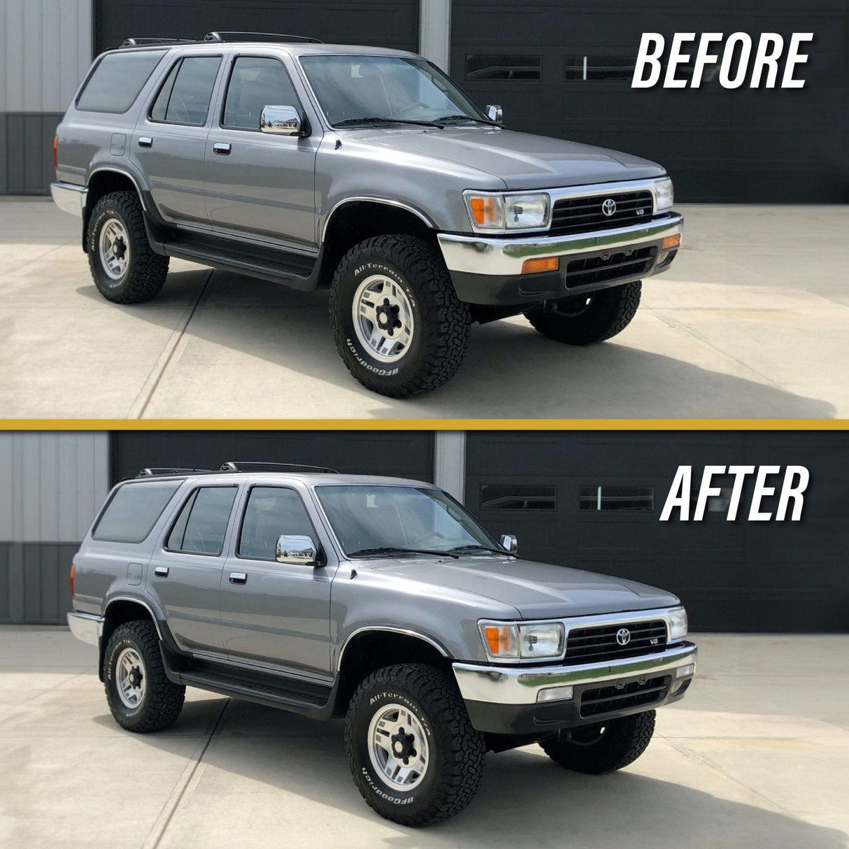 1992-1995 Toyota 4Runner Clear Bumper Lights