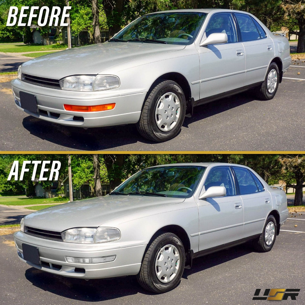 1992-1994 Toyota Camry Clear Bumper Lights