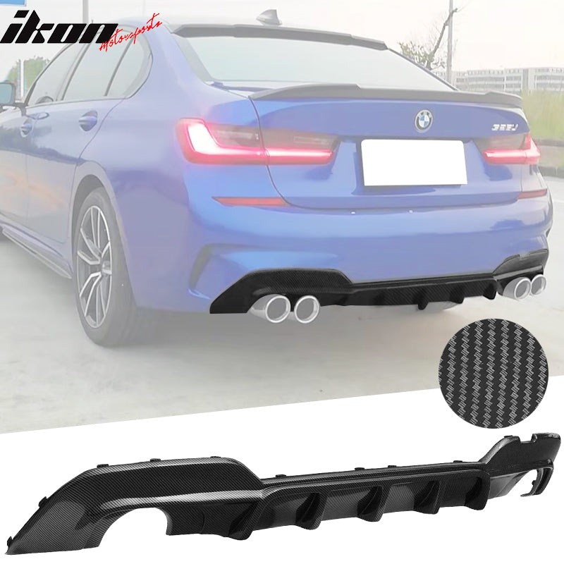 2019-2022 BMW G20 330i M Sport Rear Diffuser Bumper Lip PP