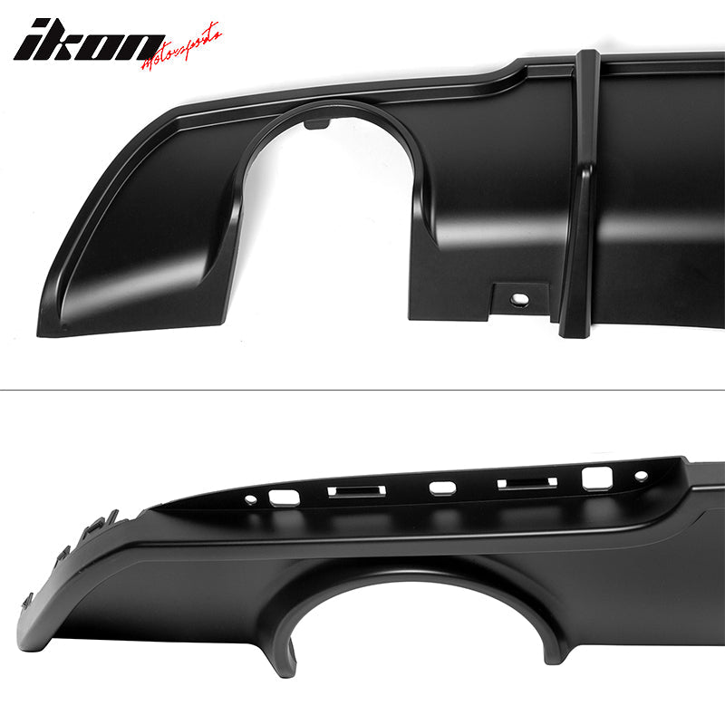 2015-2024 Chrysler 300 4 Shark Fin Style Rear Diffuser Lip PP