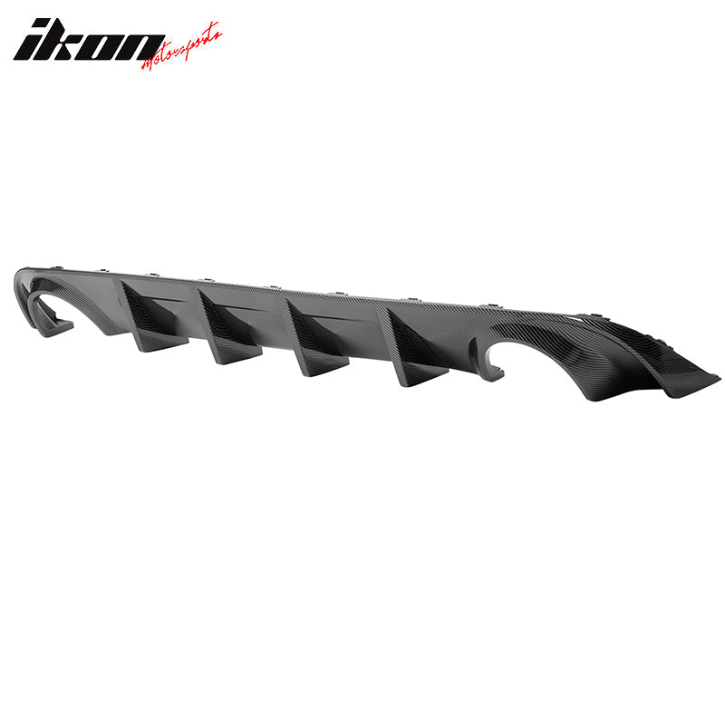 Rear Diffuser Splitter for 2015-2024 Dodge Charger Base SXT PP