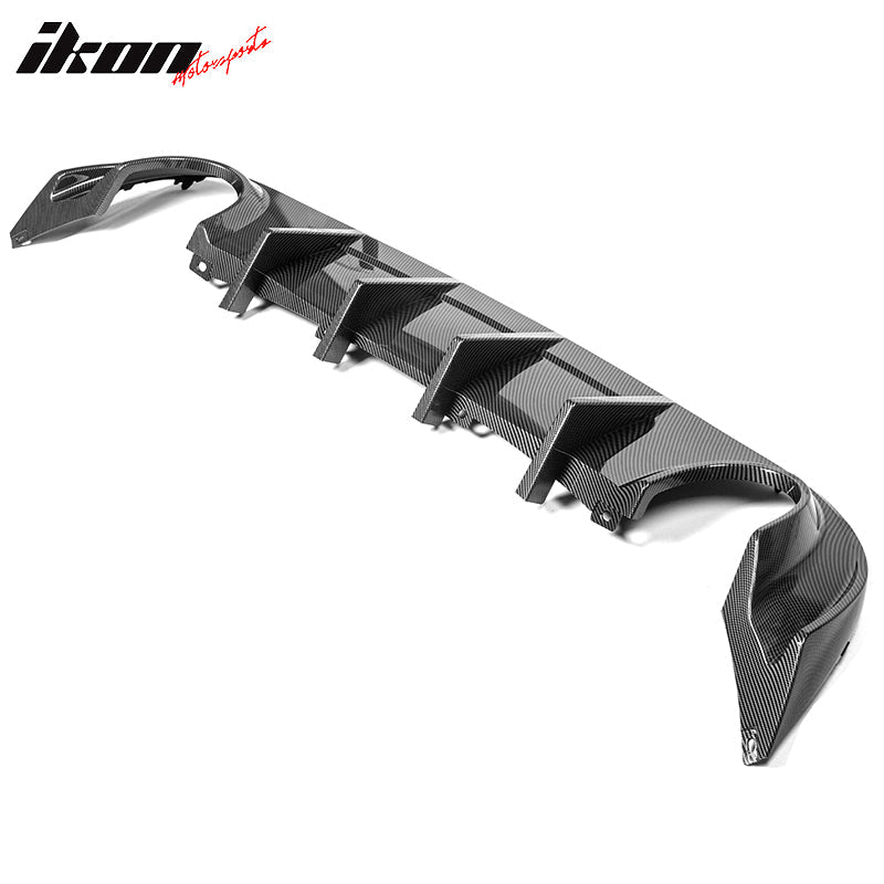 Rear Diffuser Splitter for 2015-2024 Dodge Charger Base SXT PP