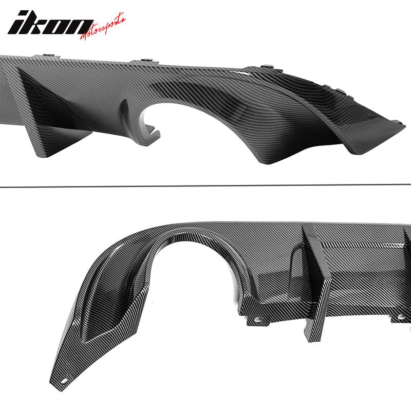 Rear Diffuser Splitter for 2015-2024 Dodge Charger Base SXT PP