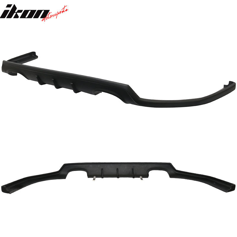 2016-2021 Honda Civic Sedan TCS Style Unpaint Rear Bumper Diffuser PU