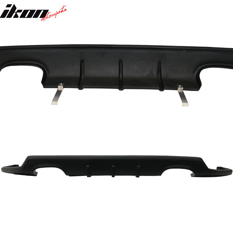 2016-2021 Honda Civic Sedan TCS Style Unpaint Rear Bumper Diffuser PU