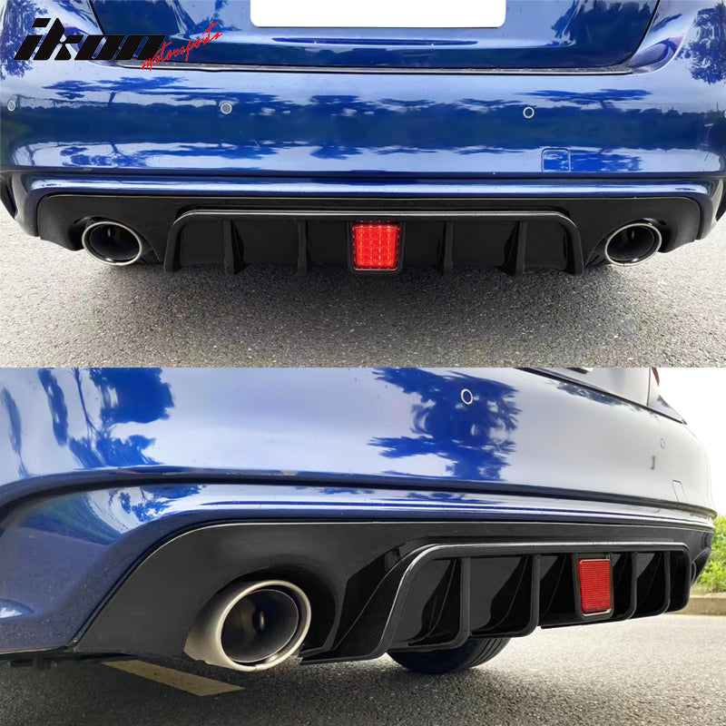 2018-2024 Infiniti Q50 LED Brake Light Rear Bumper Diffuser Lip PP