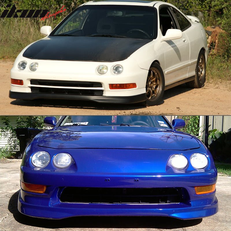 1994-1997 Acura Integra DC2 JDM TR Style Front Bumper Lip Spoiler - PU