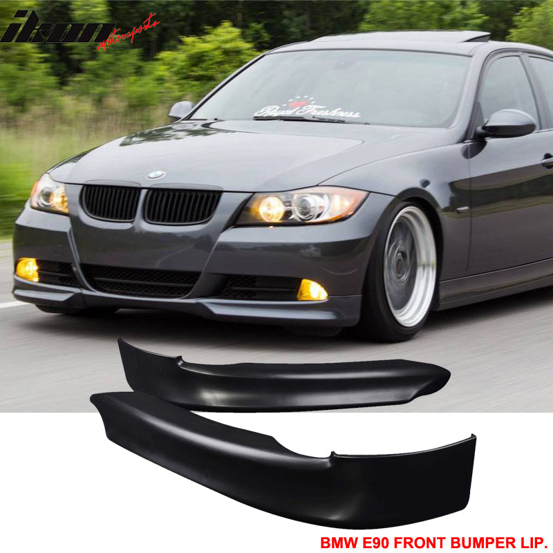 2006-2008 BMW E90 OE Style Front Bumper Splitter Lip Spoiler PP