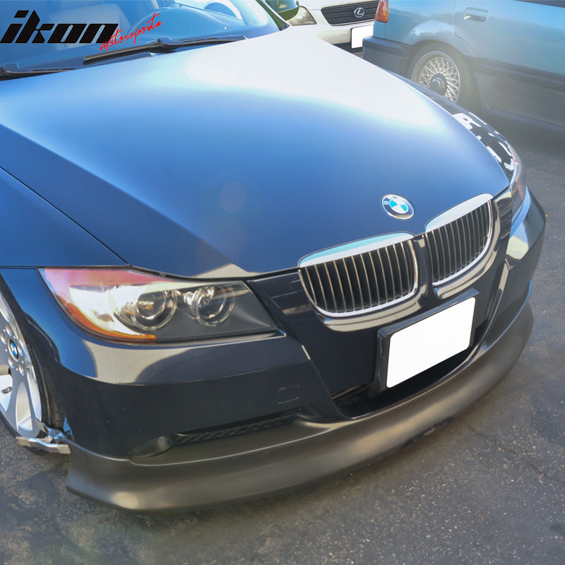 2005-2008 BMW E90 3-Series 4Dr C Style Front Bumper Lip Spoiler Sedan